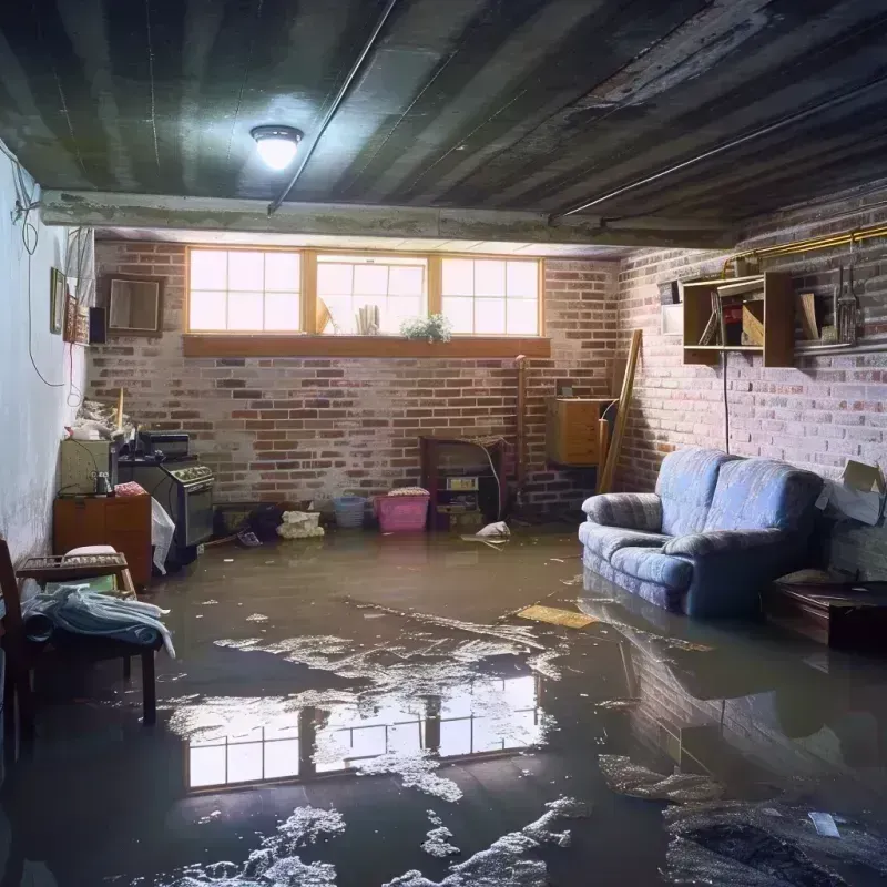 Flooded Basement Cleanup in Denmark, WI